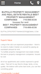 Mobile Screenshot of buffalopropertymanagers.com